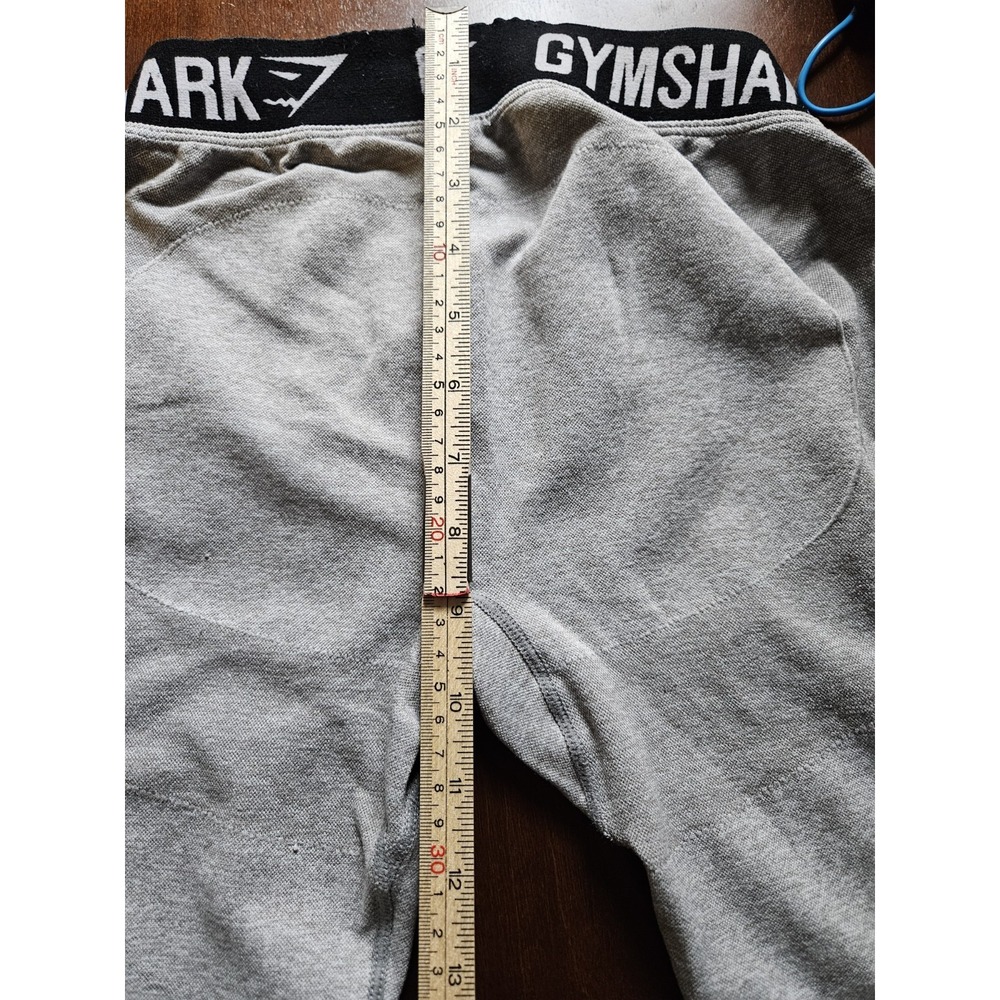 Gymshark Women XS Gray Athletic Leggings Logo Waistband 22x26 Pre-Owned NO SIZE - Picture 7 of 7